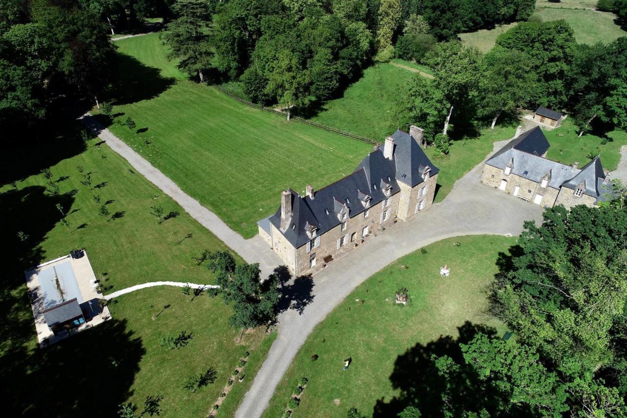Chambres D'Hotes Chateau De La Croix Chemin Saint-Leger-des-Pres Eksteriør billede