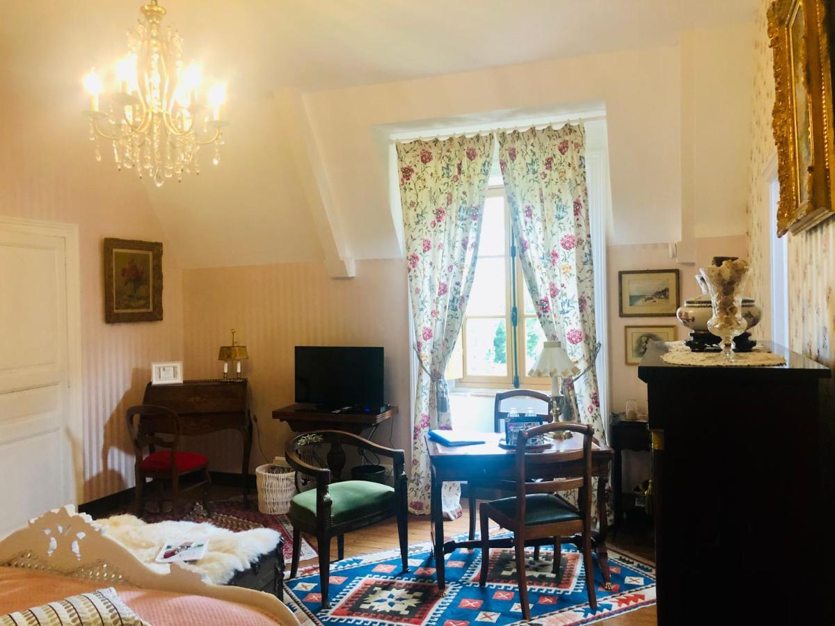 Chambres D'Hotes Chateau De La Croix Chemin Saint-Leger-des-Pres Eksteriør billede